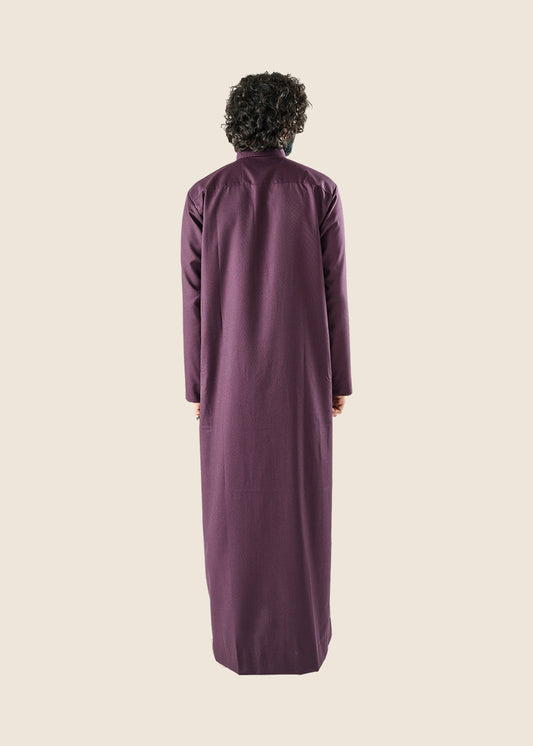 Everyday Saudi Plum Purple Thobe - Men